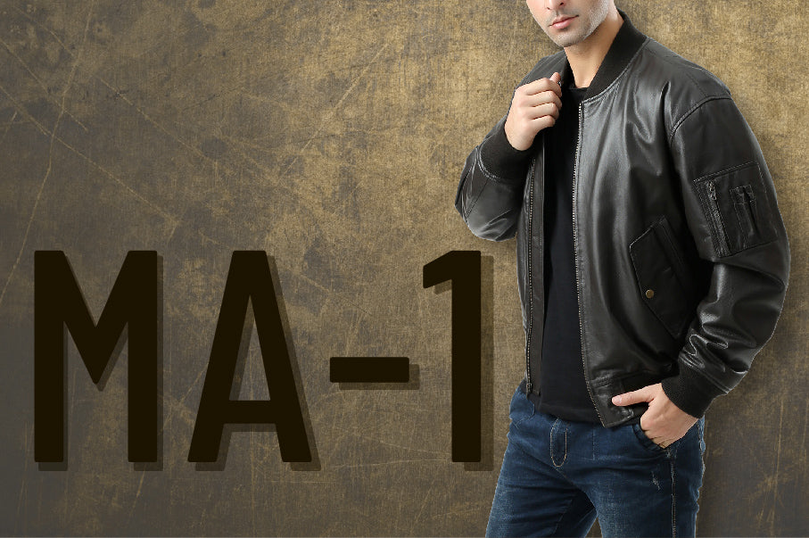 Landing Leathers Air Force Men A-2 Goatskin Leather Flight Bomber Jacket