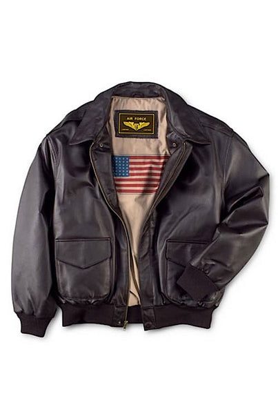 AIR FORCE LANDING LEATHERS A-2 XL 送料無料 Landing Leathers Men Air Force A-2 Leather Flight Bomber Jacket