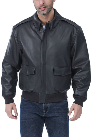 AIR FORCE LANDING LEATHERS A-2 XL 送料無料 Landing Leathers Men Air Force A-2 Distressed Leather Flight