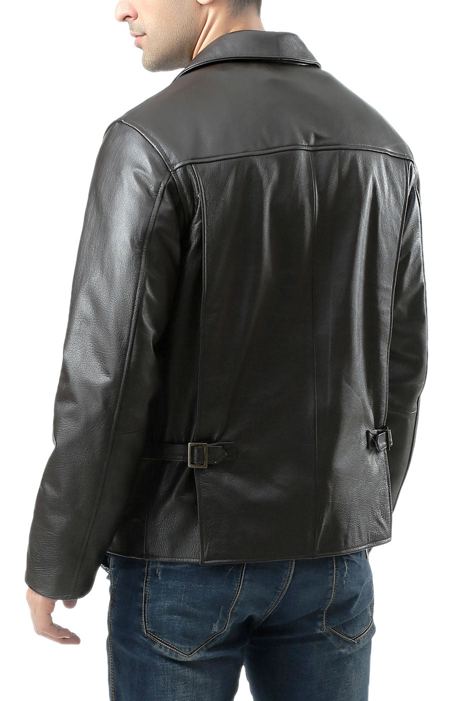 Landing Leathers Men Voyager Indy-Style Goatskin Leather Adventurer Jacket