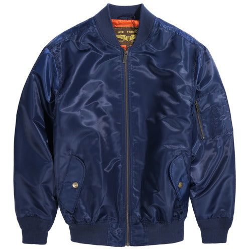 Landing Leathers Men's Air Force MA1 Bomber Jacket